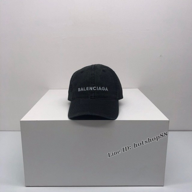 Balenciaga專櫃新款巴黎世家百搭款男女通用棒球帽鴨舌帽 mmyj3469